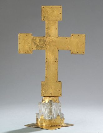 Das Reliquienkreuz, Rückseite.