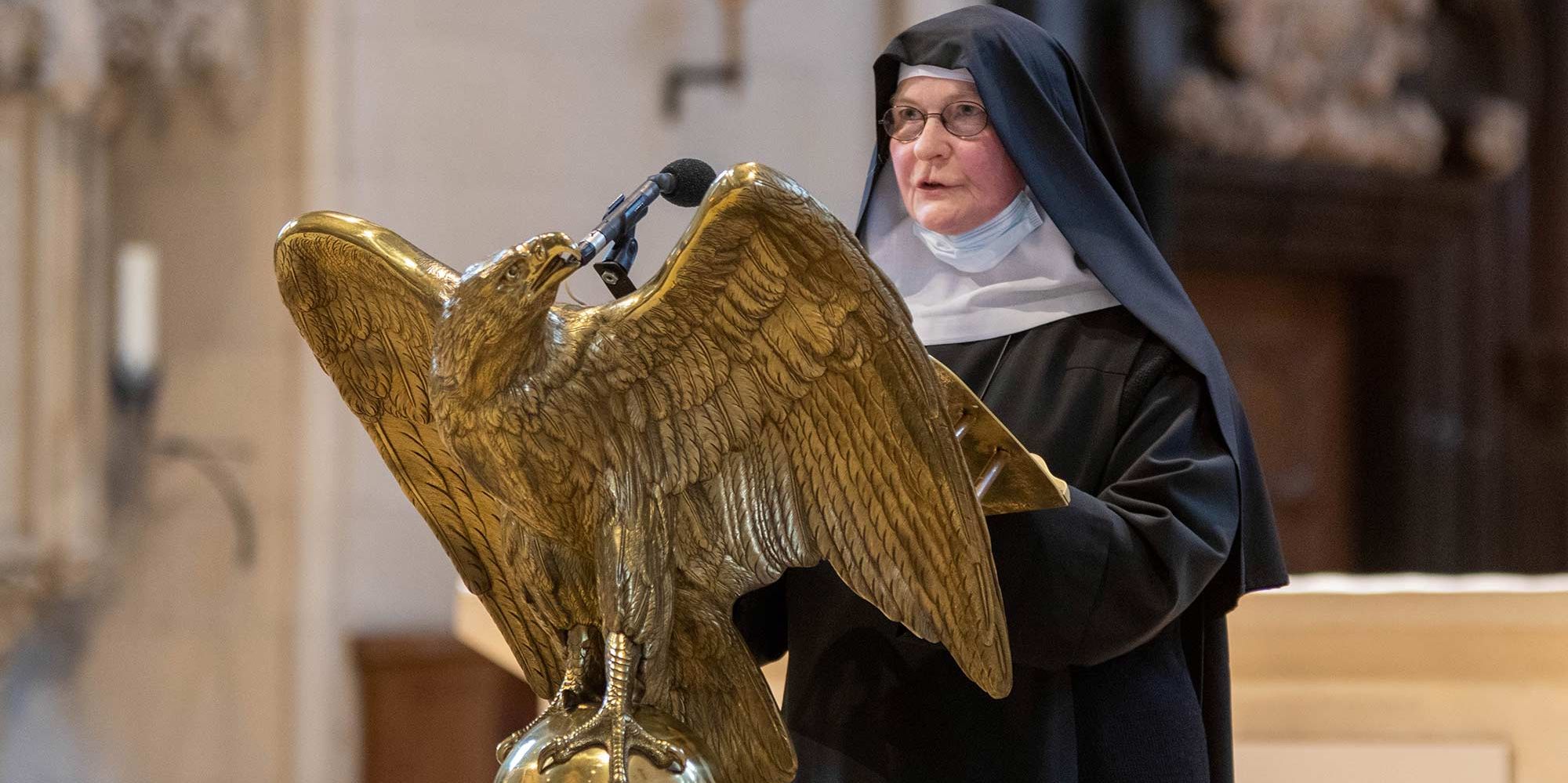 Ermutigende Worte fand Schwester Franziska Lukas zum Gedenken an den seligen Kardinal von Galen.