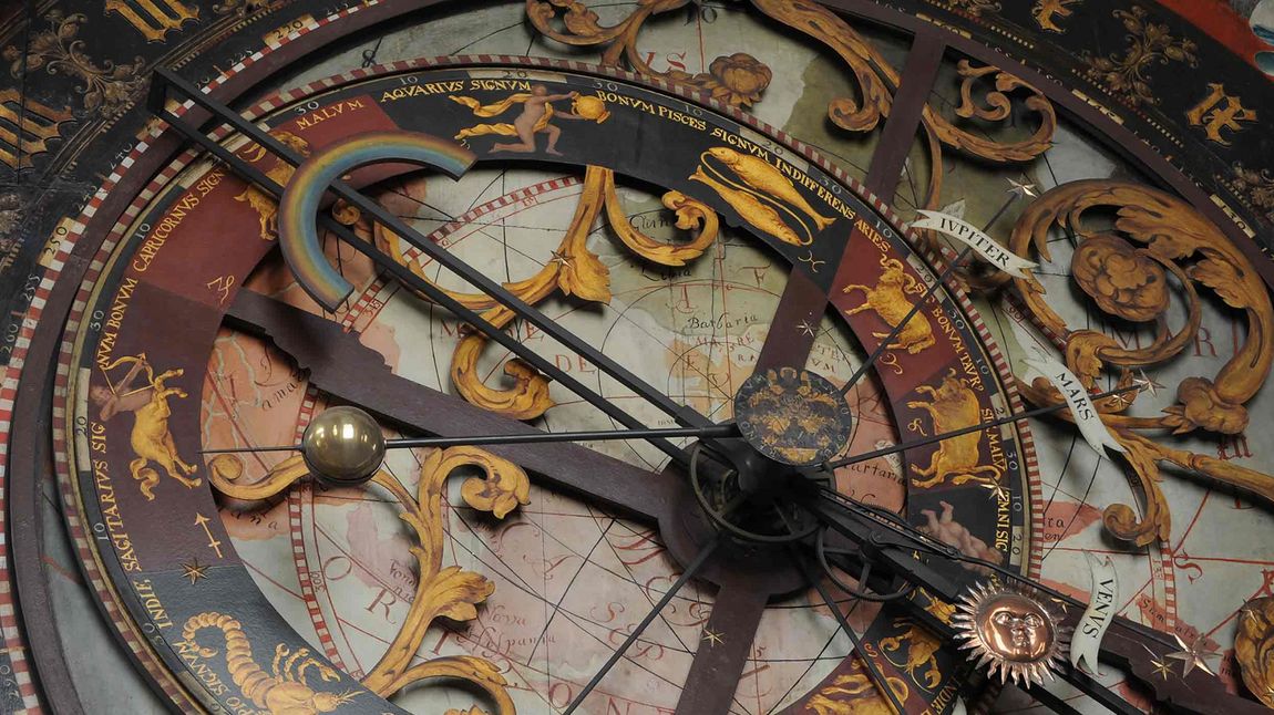 Die Astronomische Uhr im St.-Paulus-Dom Münster.